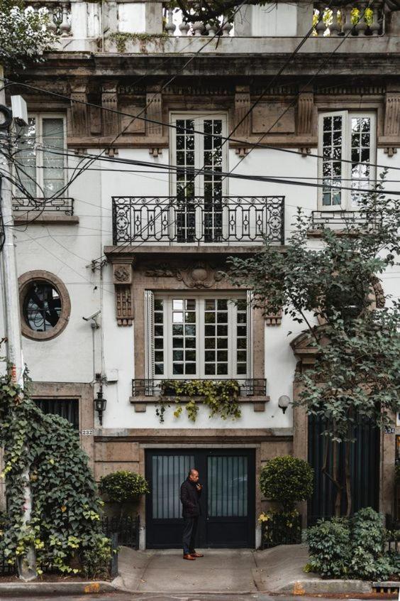 Central & Cozy Studio With Rooftop View 1 Mexico City Luaran gambar