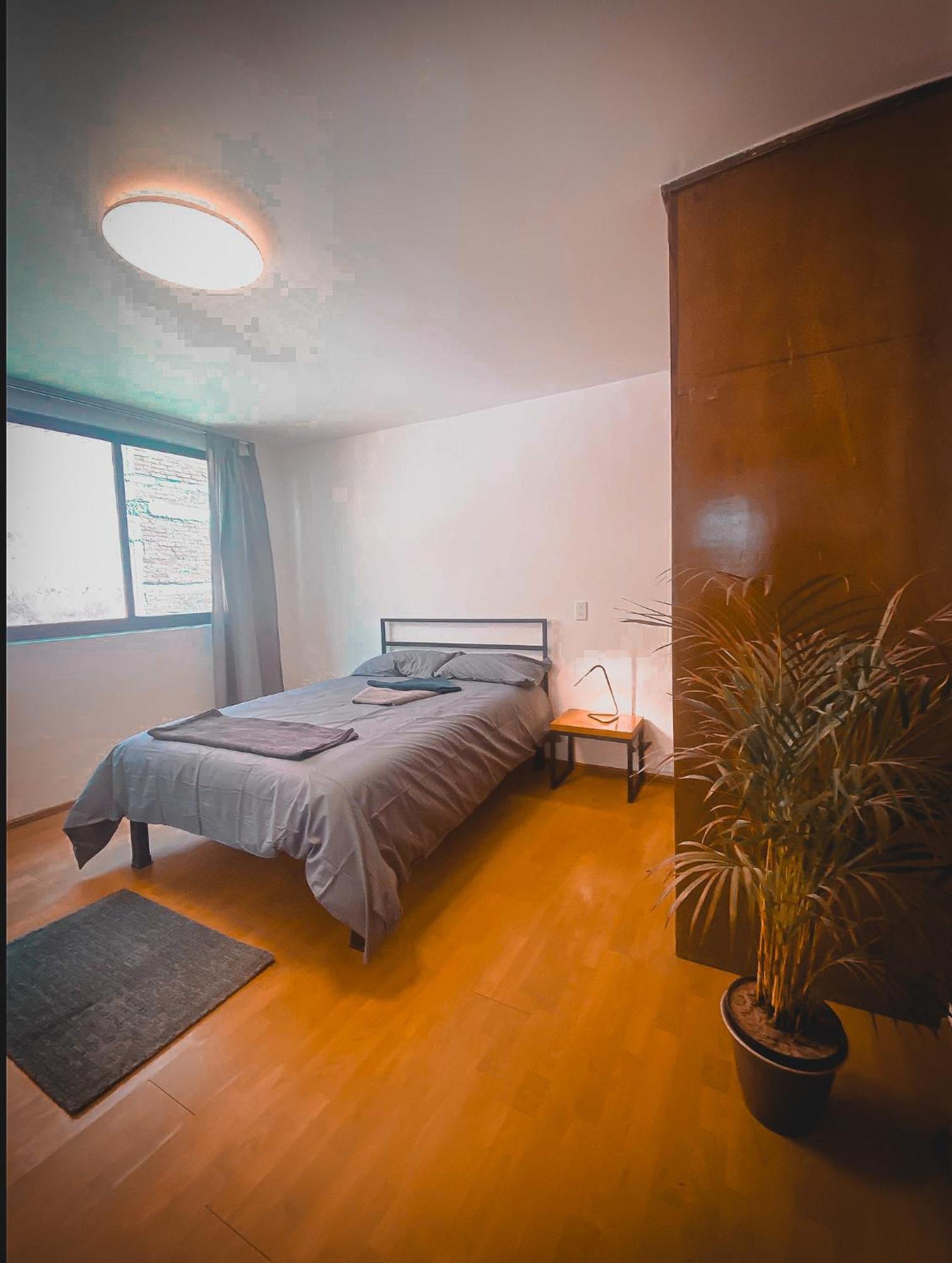 Central & Cozy Studio With Rooftop View 1 Mexico City Luaran gambar